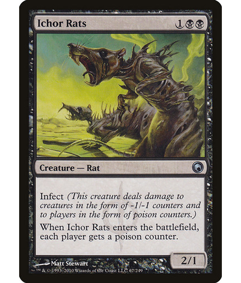 Ichor Rats - Scars of Mirrodin (español)
