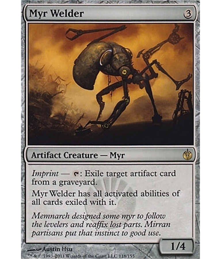 Myr Welder - Mirrodin Besieged (español)