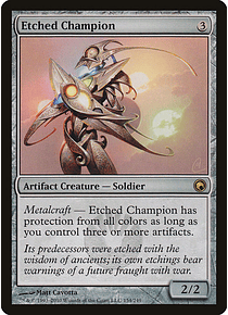 Etched Champion - Scars of Mirrodin (español)