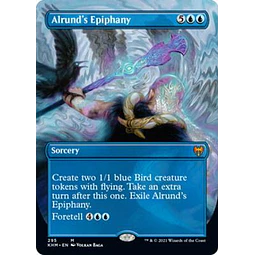 Alrund's Epiphany (Borderless) - Kaldheim Variants (inglés)