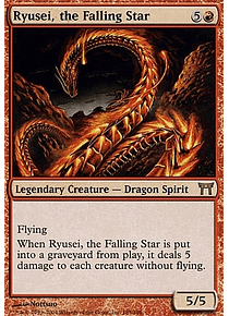 Ryusei, the Falling Star - Champions of Kamigawa (inglés)