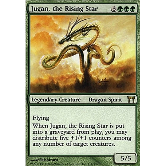 Jugan, the Rising Star - Champions of Kamigawa (español)