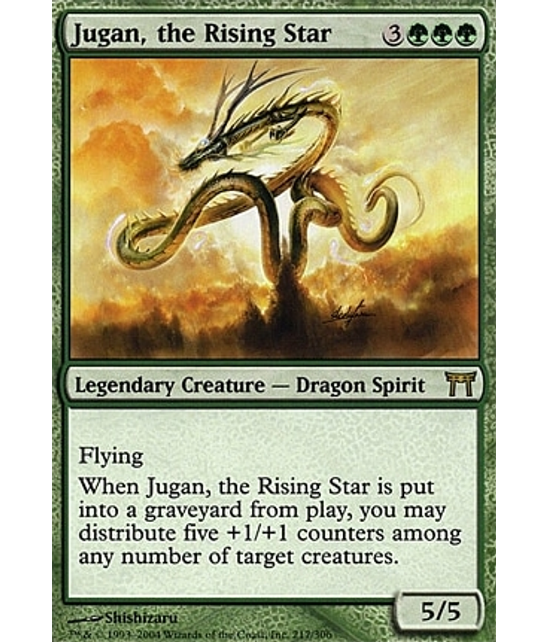 Jugan, the Rising Star - Champions of Kamigawa (español)