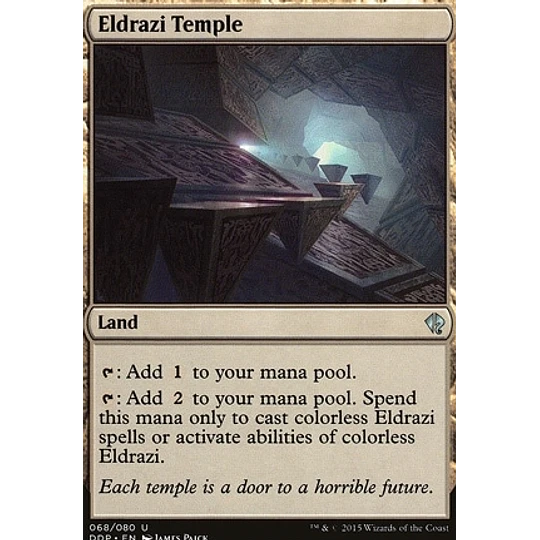 Eldrazi Temple - Duel Decks: Zendikar Vs. Eldrazi (inglés)