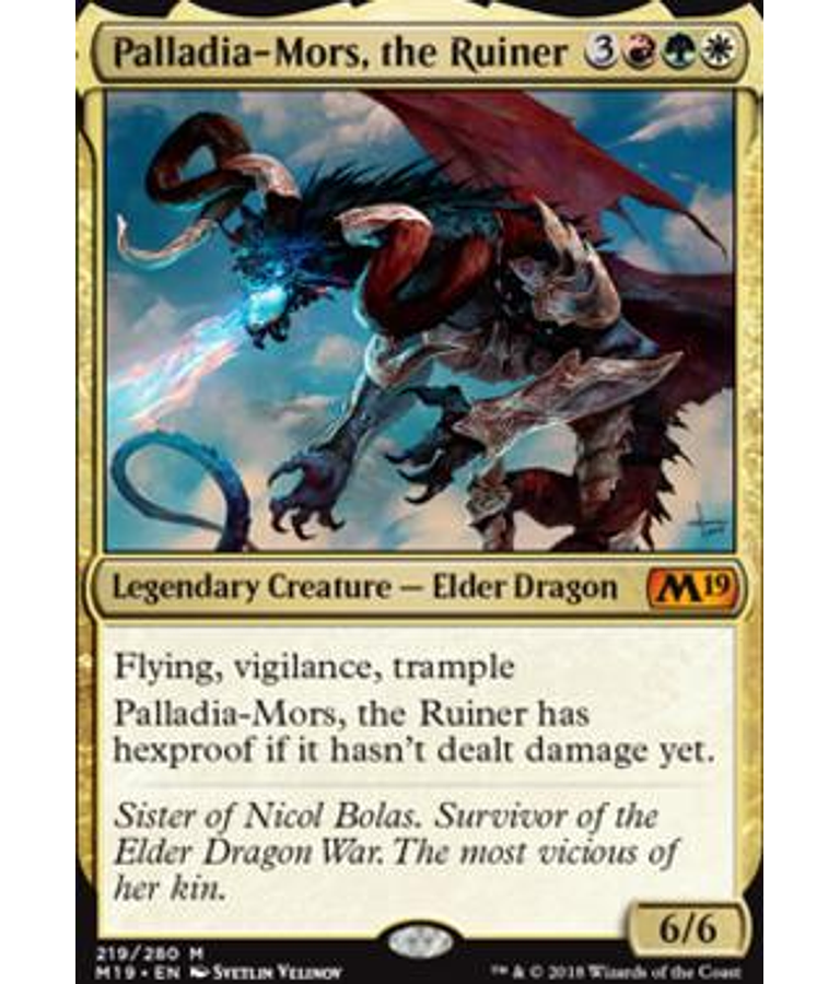 Palladia-Mors, the Ruiner - Core Set 2019 (español)