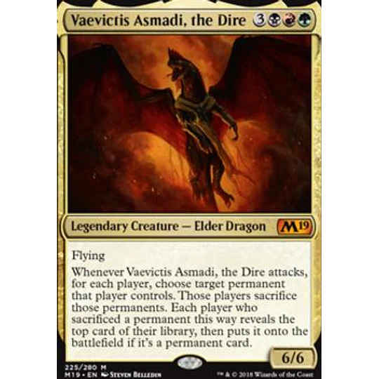 Vaevictis Asmadi, the Dire - Core Set 2019 (español)