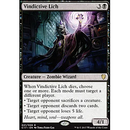 Vindictive Lich - Commander 2017 (español)