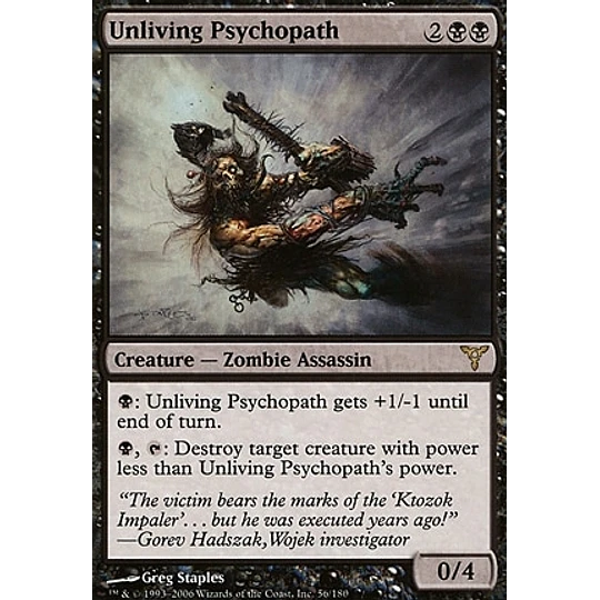 Unliving Psychopath - Dissension (español)