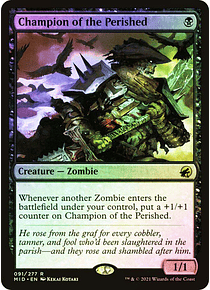 Champion of the Perished - Innistrad: Midnight Hunt Foil (inglés)