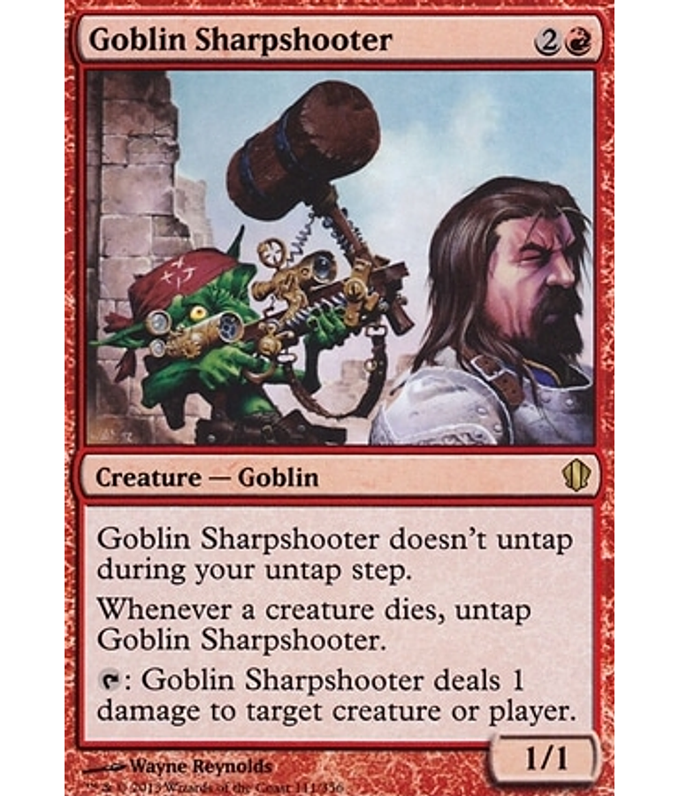 Goblin Sharpshooter - Commander 2013 (inglés)