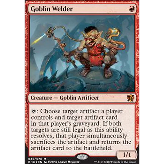 Goblin Welder (Foil) - Duel Decks: Elves Vs. Inventors (inglés)