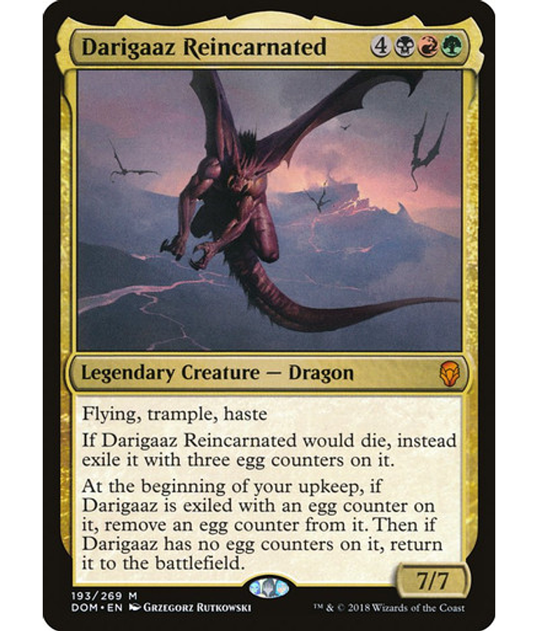 Darigaaz Reincarnated - Dominaria (español)
