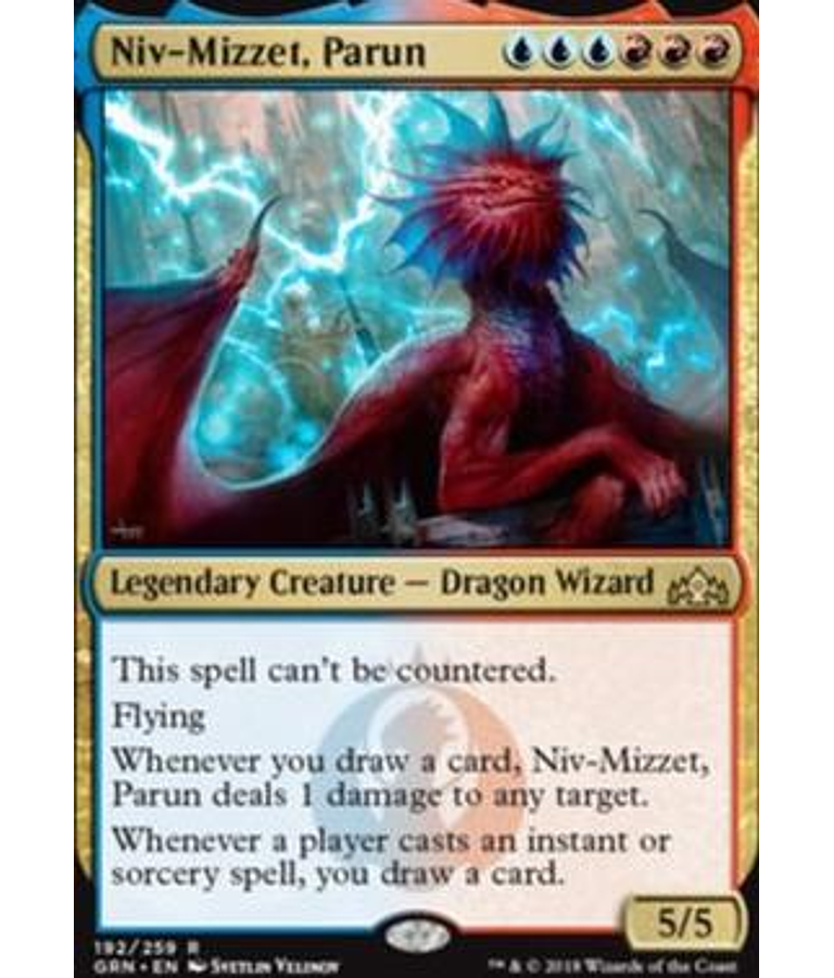 Niv-Mizzet, Parun - Guilds of Ravnica (inglés)