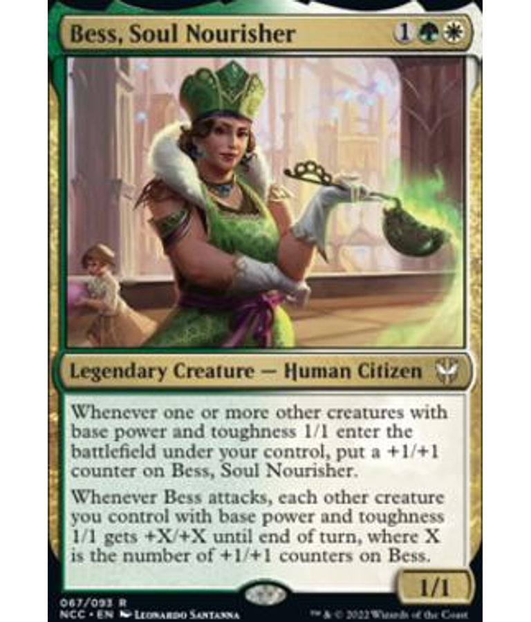 Bess, Soul Nourisher - Streets of New Capenna Commander Decks (español)