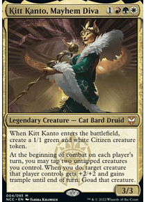 Kitt Kanto, Mayhem Diva - Streets of New Capenna Commander Decks (español)