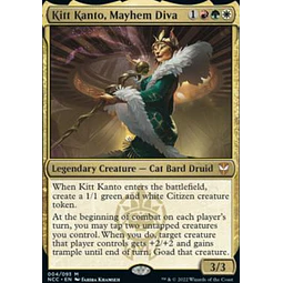 Kitt Kanto, Mayhem Diva - Streets of New Capenna Commander Decks (español)