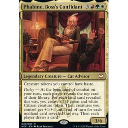 Phabine, Boss's Confidant - Streets of New Capenna Commander Decks (español)
