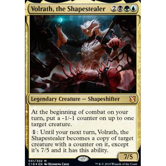 Volrath, the Shapestealer (Foil) - Commander 2019 (inglés)