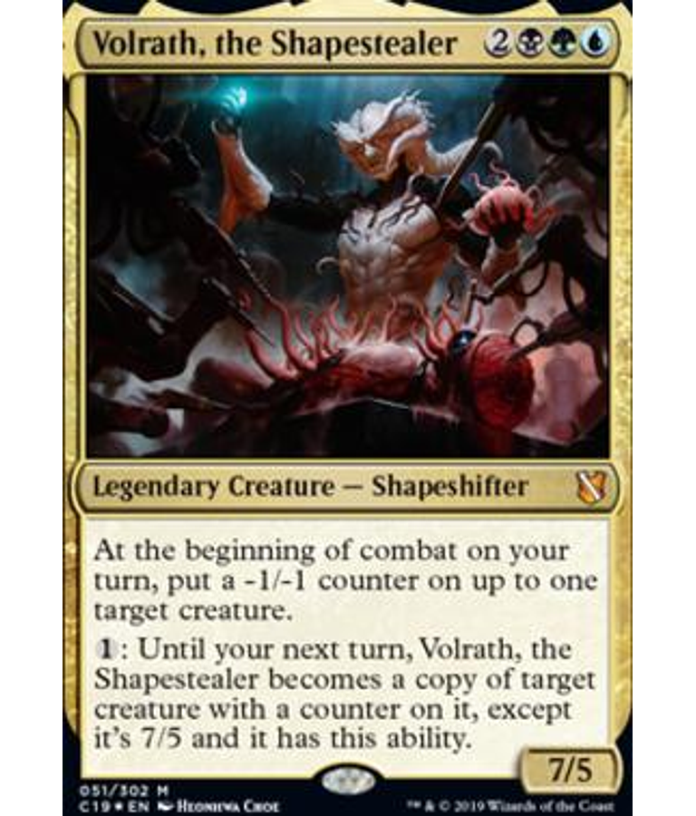 Volrath, the Shapestealer (Foil) - Commander 2019 (inglés)