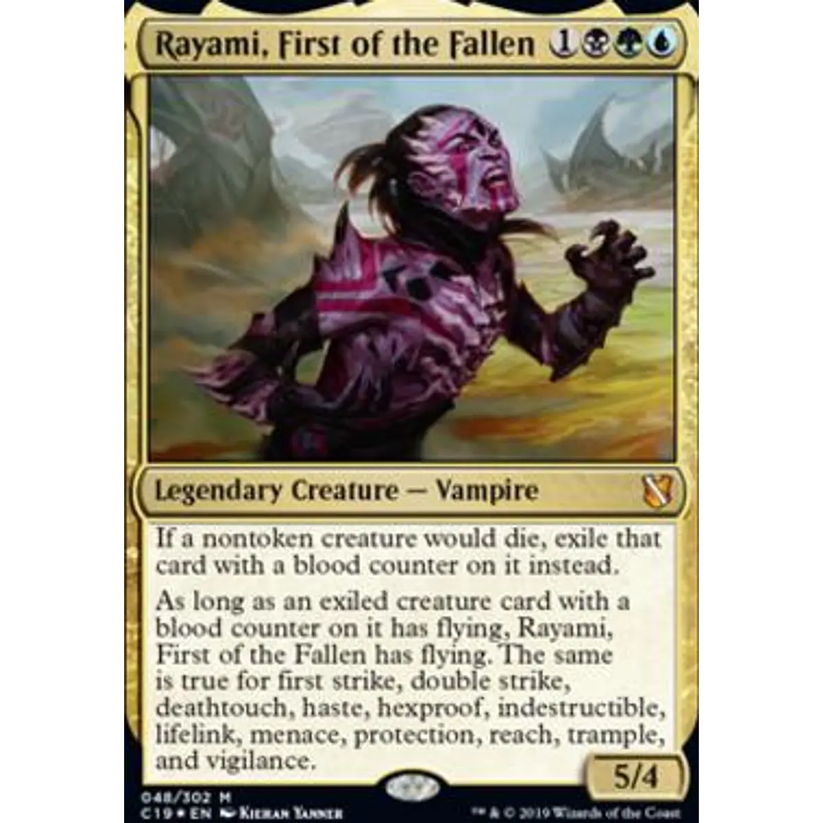 Rayami, First of the Fallen (Foil) - Commander 2019 (inglés)