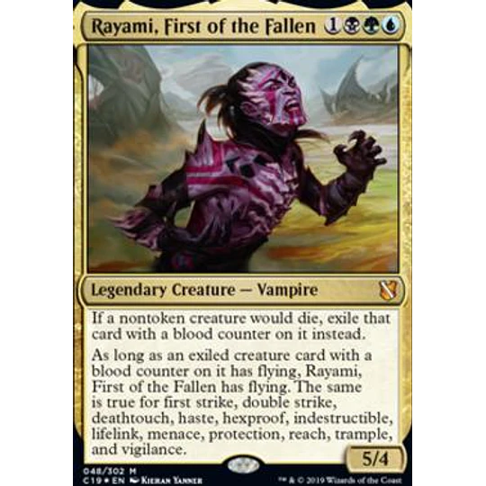 Rayami, First of the Fallen (Foil) - Commander 2019 (inglés)