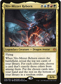Niv-Mizzet Reborn - War of the Spark (español)