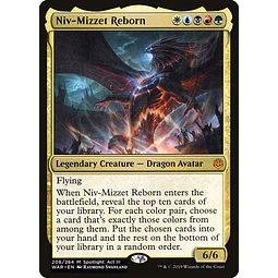 Niv-Mizzet Reborn - War of the Spark (español)
