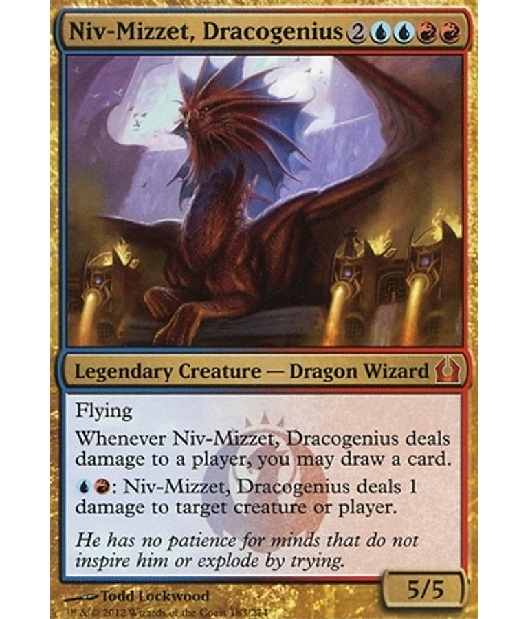 Niv-Mizzet, Dracogenius - Return to Ravnica (inglés)