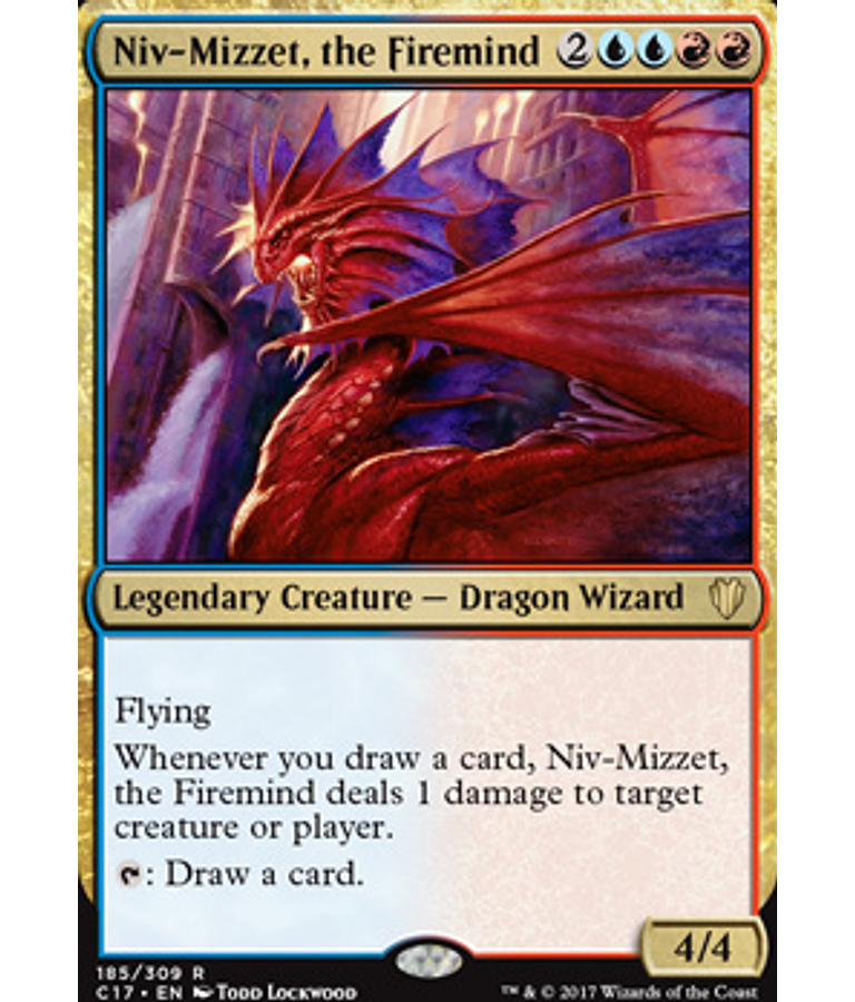 Niv-Mizzet, the Firemind - Commander 2017 (español)