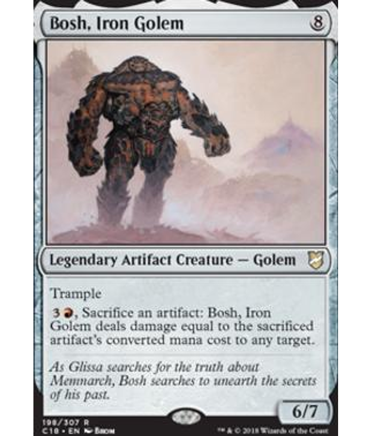 Bosh, Iron Golem - Commander / EDH