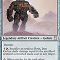 Bosh, Iron Golem - Commander / EDH