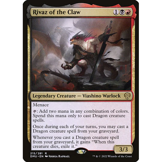 Rivaz of the Claw - Commander / EDH