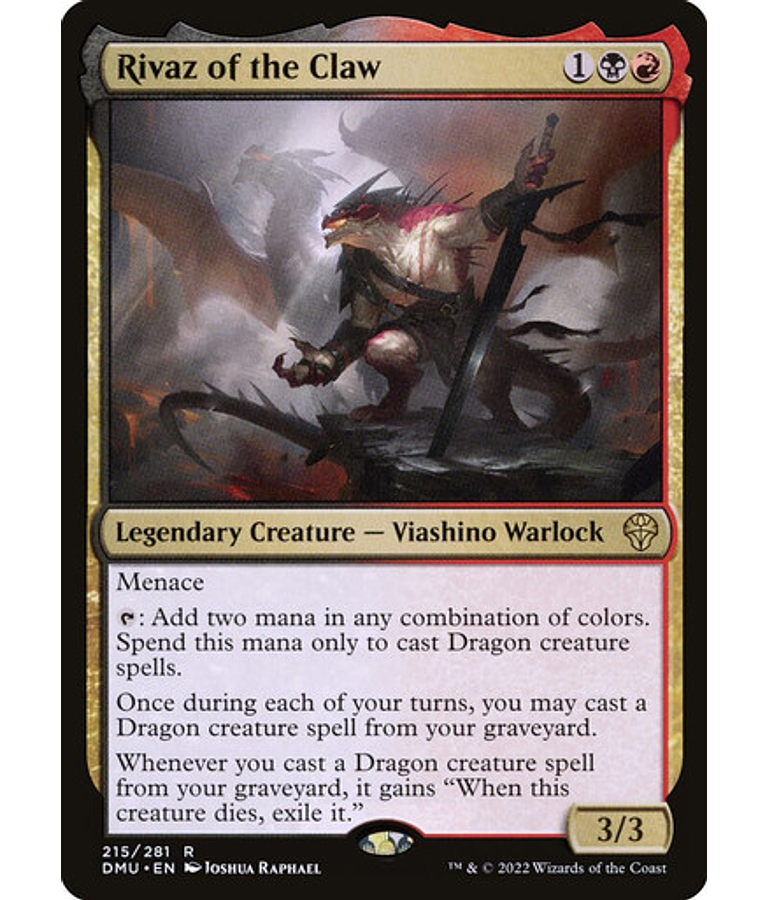 Rivaz of the Claw - Commander / EDH
