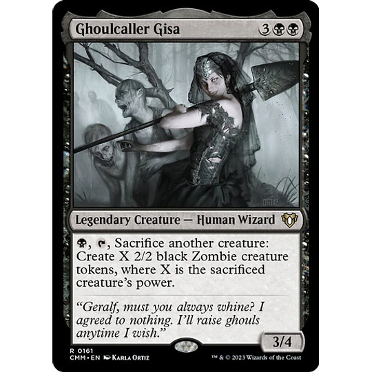 Ghoulcaller Gisa - Commander / EDH