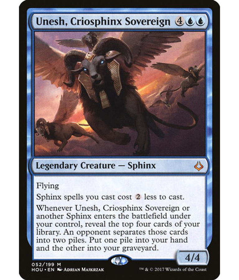 Unesh, Criosphinx Sovereign - Commander / EDH