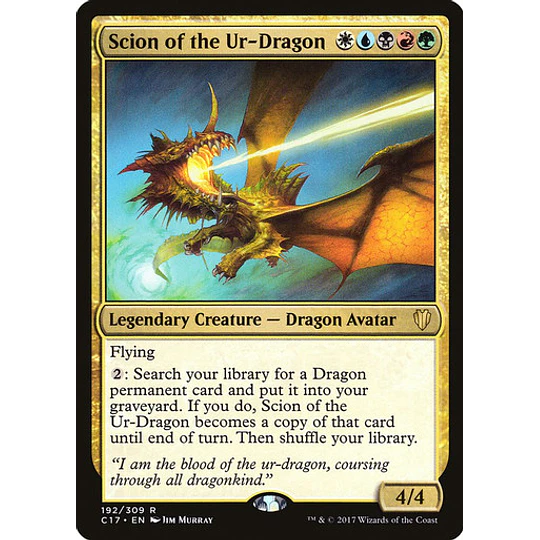Scion of the Ur-Dragon - Commander / EDH