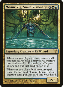 Momir Vig, Simic Visionary - Commander / EDH