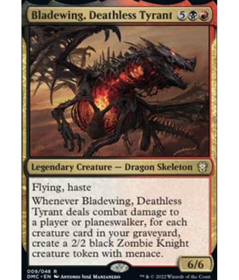 Bladewing, Deathless Tyrant - Dominaria United Commander Decks (español)