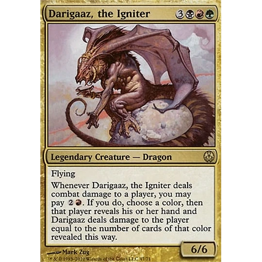 Darigaaz, the Igniter - Duel Decks: Phyrexia Vs. The Coalition (inglés)