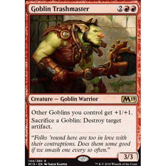 Goblin Trashmaster - Core Set 2019 (español)