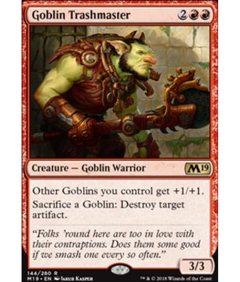 Goblin Trashmaster - Core Set 2019 (español)
