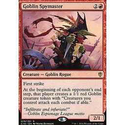 Goblin Spymaster - Commander 2016 (español)