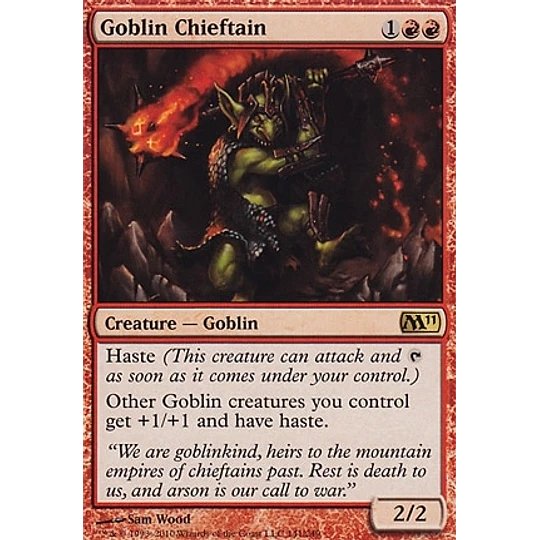 Goblin Chieftain - 2011 Core Set (inglés)