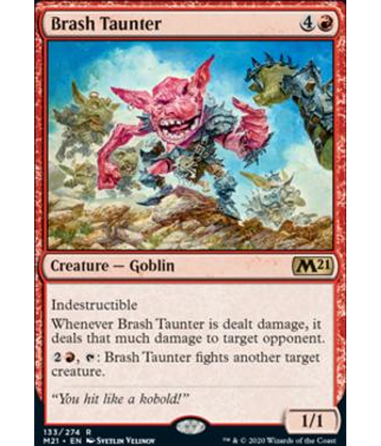 Brash Taunter - Core Set 2021 (inglés)
