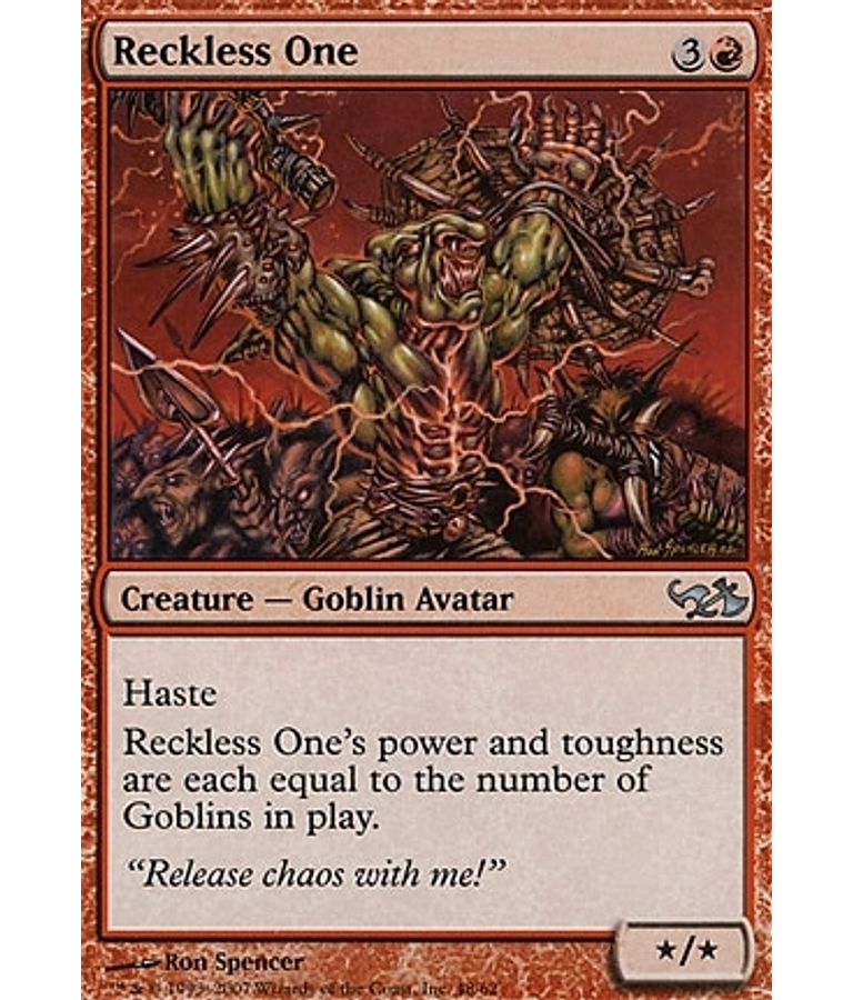 Reckless One - Duel Decks: Elves Vs. Goblins (inglés)