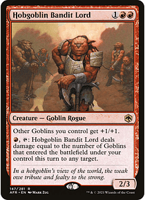 Hobgoblin Bandit Lord - Adventures in the Forgotten Realms (inglés)