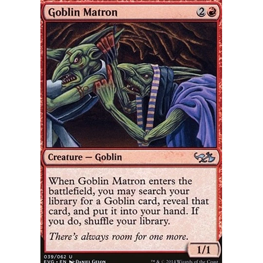 Goblin Matron (Elves vs Goblins) - Duel Decks: Anthology (inglés)