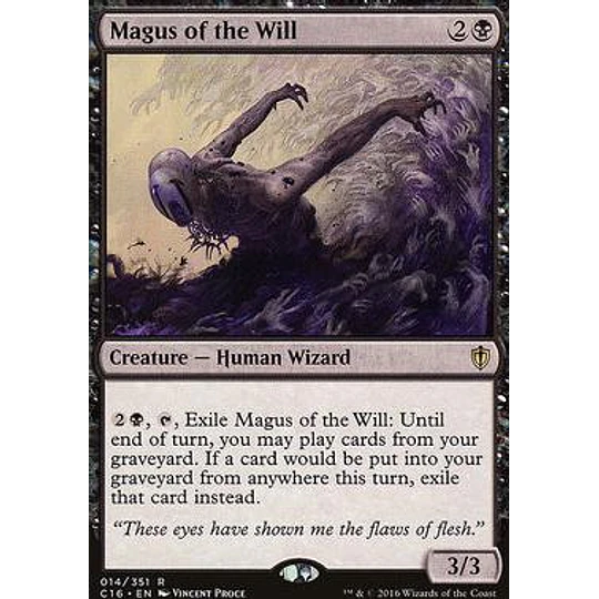 Magus of the Will - Commander 2016 (español)
