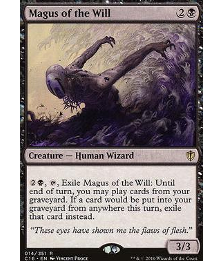 Magus of the Will - Commander 2016 (español)