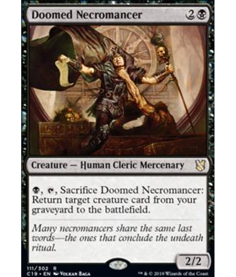 Doomed Necromancer - Commander 2019 (inglés)